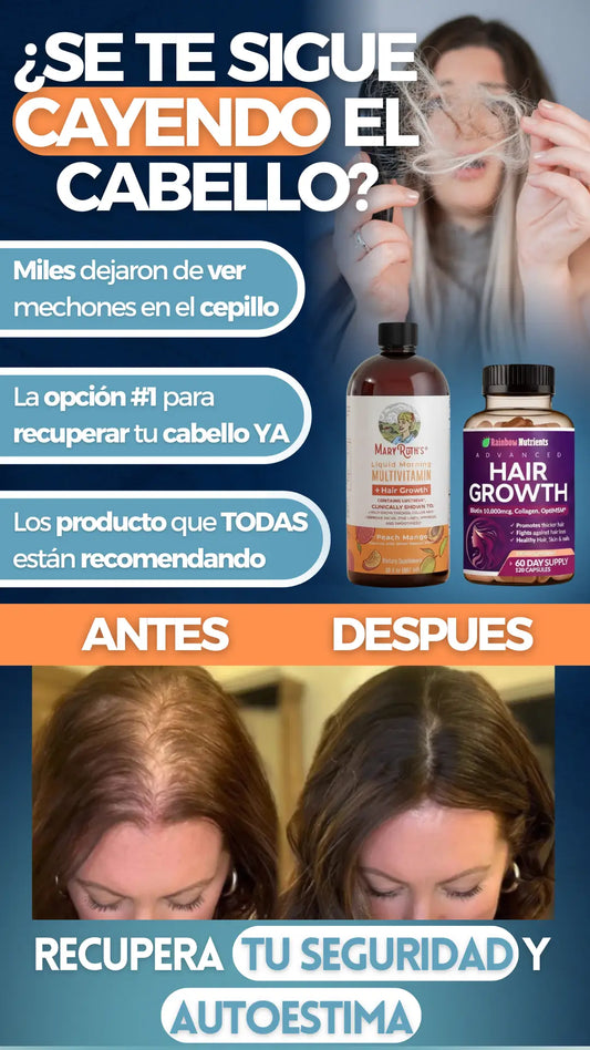 HairGrowth + Mary Ruth’s: Transforma tu imagen y tu autoestima en 30 días